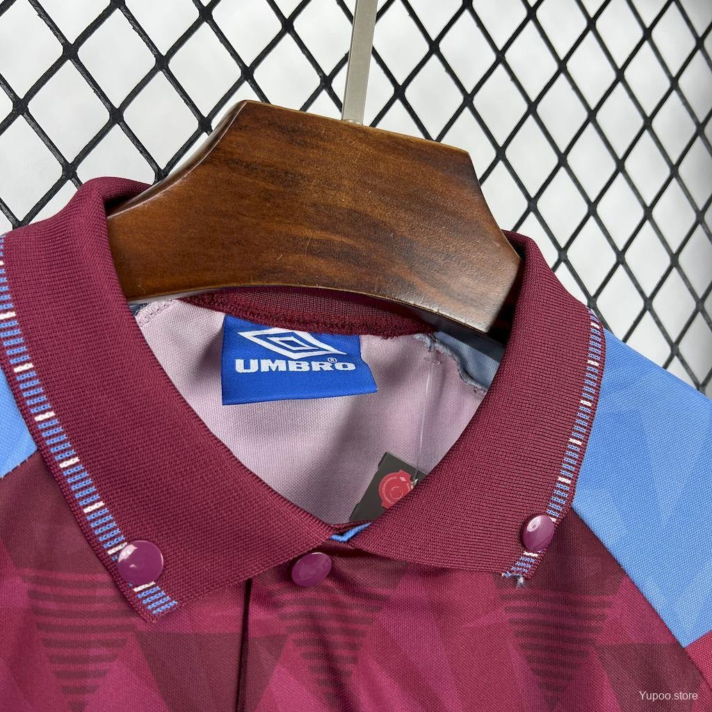 Aston Villa Home 1990/92